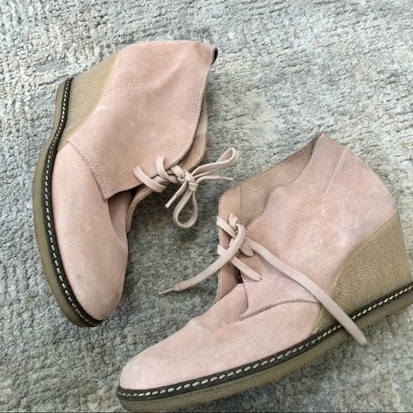 J.Crew Macallister Wedge Boots made in Italy Sz 9 - Picture 1 of 9